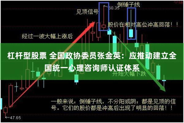 杠杆型股票 全国政协委员张金英：应推动建立全国统一心理咨询师认证体系
