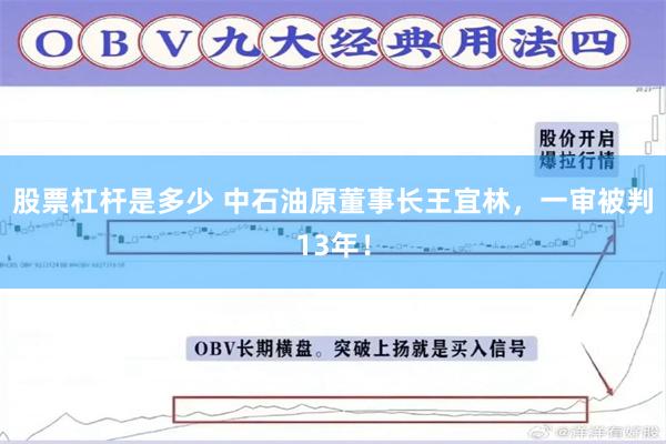 股票杠杆是多少 中石油原董事长王宜林，一审被判13年！