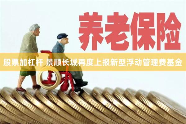 股票加杠杆 景顺长城再度上报新型浮动管理费基金